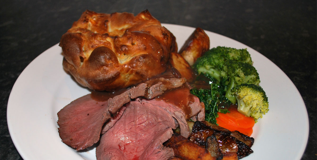 Roast Beef with Yorkshire Pudding